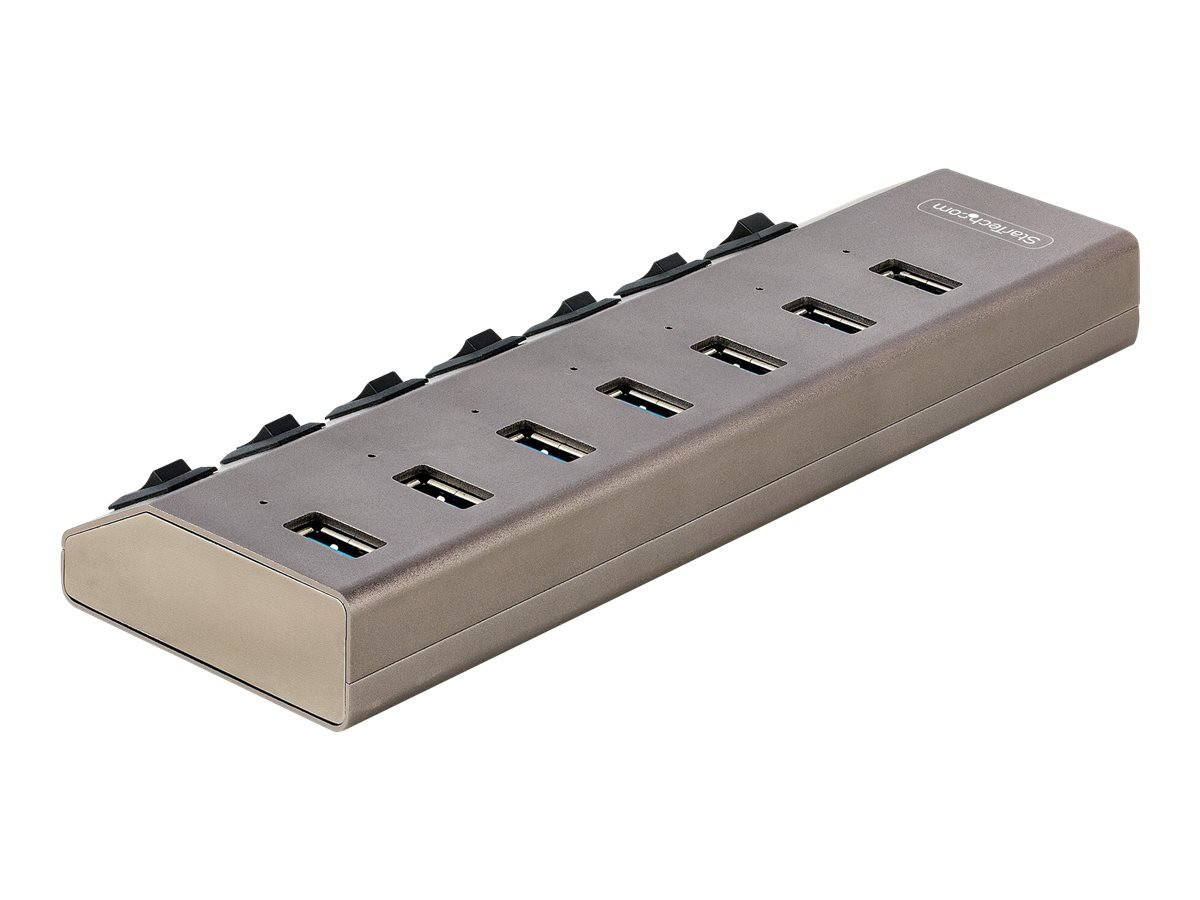 STARTECH 7-pt USB Hub w/On/Off Switches