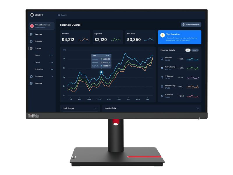 LENOVO ThinkVision T22i-30 21.5inch FHD