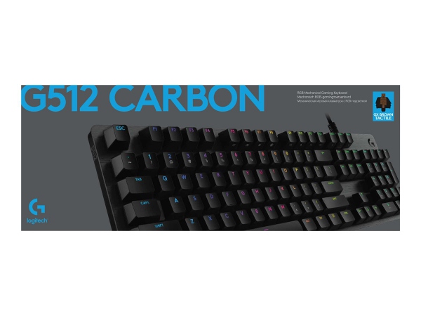 LOGI G512 RGB Mech Gaming Keyboard (DEU)