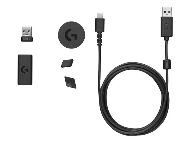 LOGI G502 X LIGHTSPEED - BLACK/CORE EER2