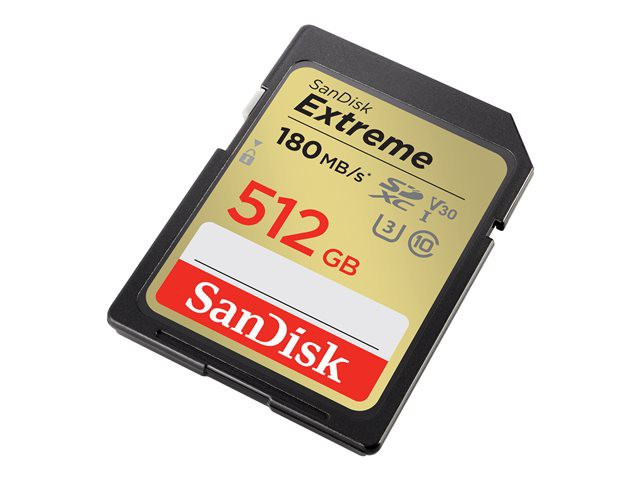 BildeSANDISK Extreme 512GB SDXC