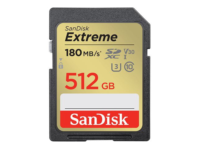 SANDISK Extreme 512GB SDXC