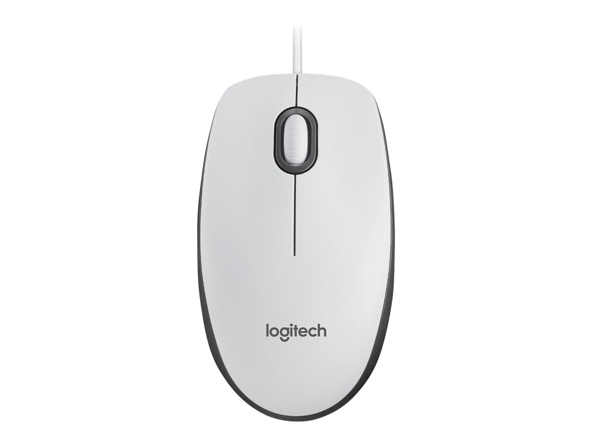 LOGI Mouse M100 - WHITE - EMEA