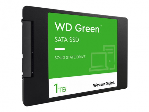 WD Green SATA 1TB SSD 2.5inch cased