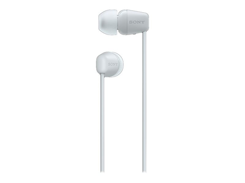 SONY WI-C100 white Bluetooth Headphones