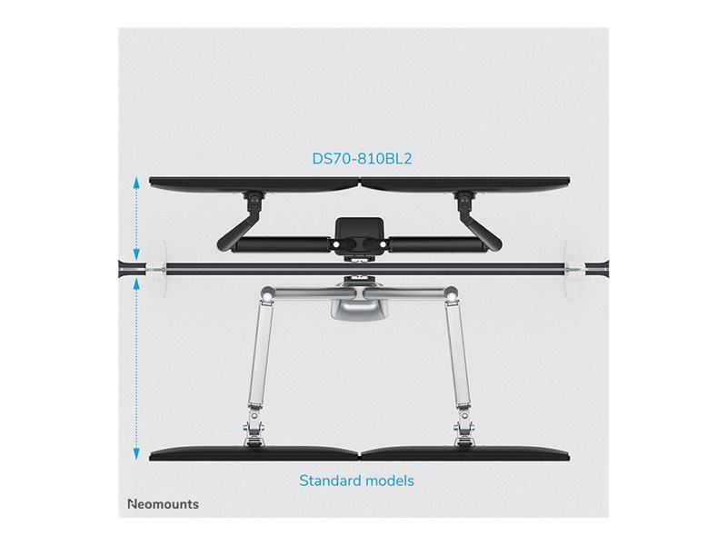 NEOMOUNTS Desk Mount ultra flat clamp