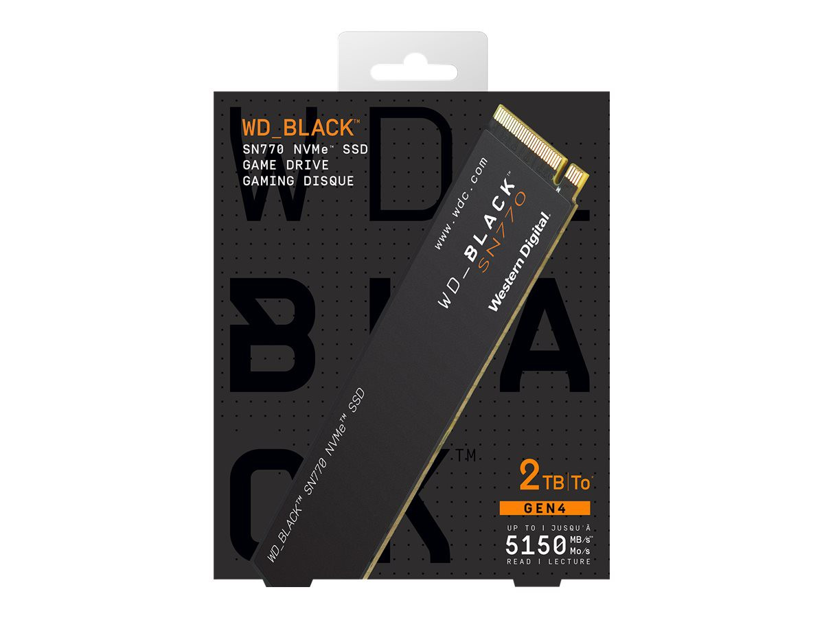 WD Black SSD SN770 NVMe 2TB