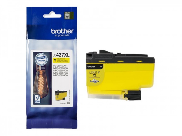 Blekk Brother Xl Lc427Xly Gul