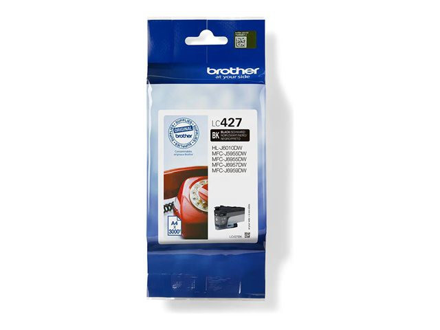 BildeBlekk Brother Lc427Bk Sort