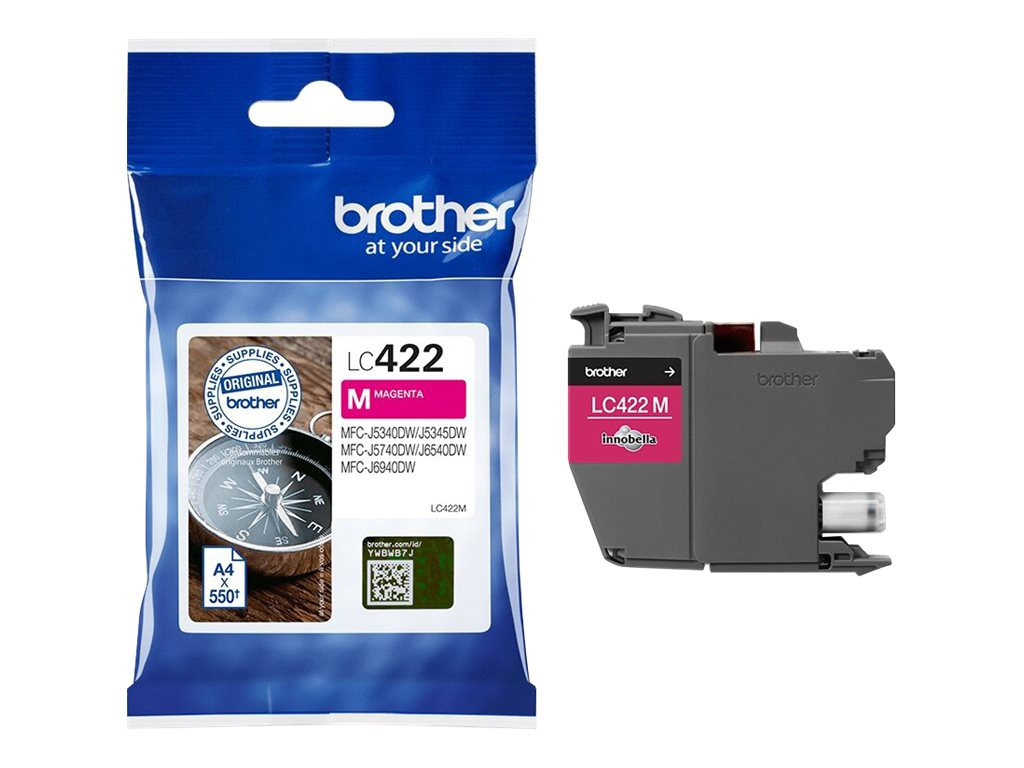 BildeBlekk Brother Lc422M Magenta