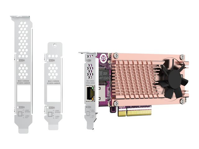 QNAP Card QM2 series 2xPCIe 2280 M.2 SSD