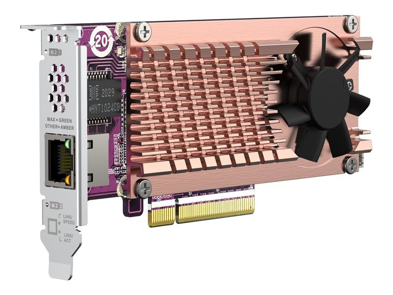 QNAP Card QM2 series 2xPCIe 2280 M.2 SSD