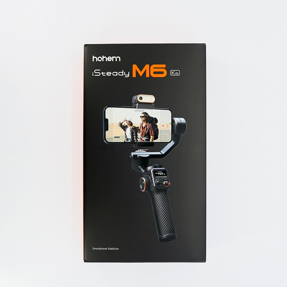 HOHEM Smartphone Gimbal iSteady M6 Black Kit with AI