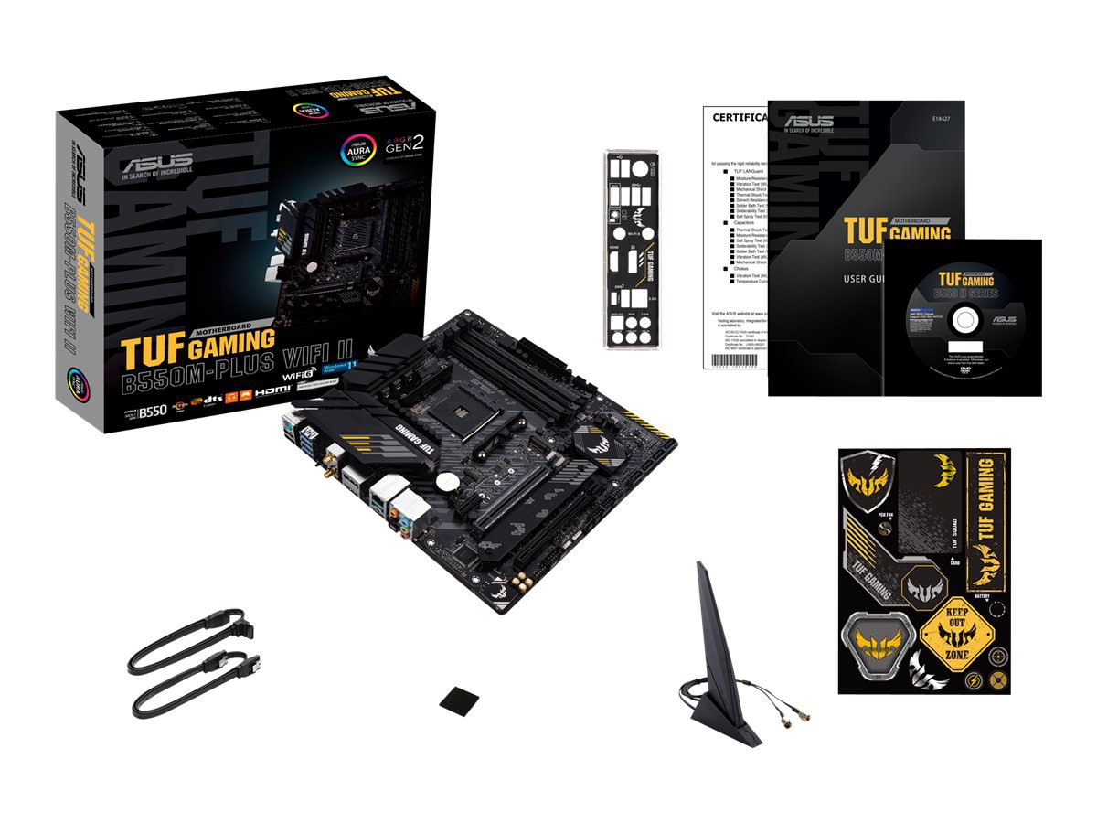 ASUS TUF GAMING B550M-PLUS WIFI II AM4