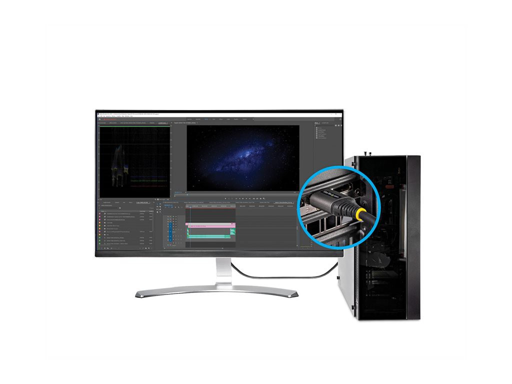 STARTECH 2m Premium HDMI 2.0 Cable