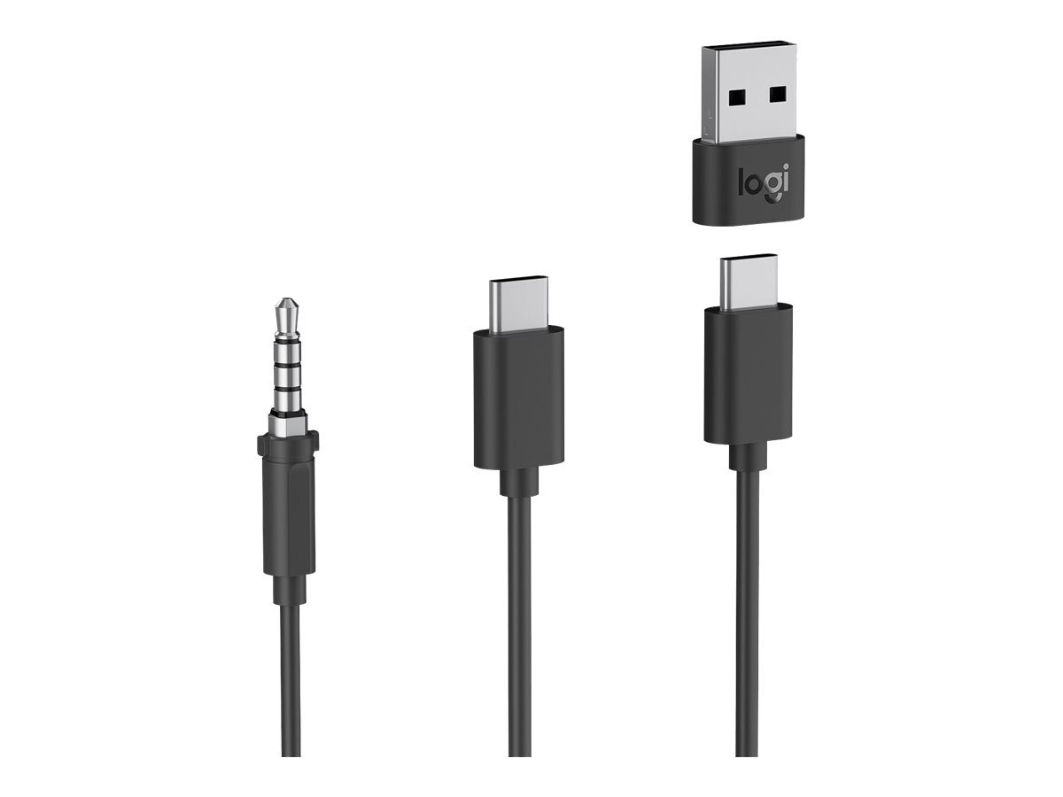 LOGI Zone Wired Earbuds Teams - GRAPHITE