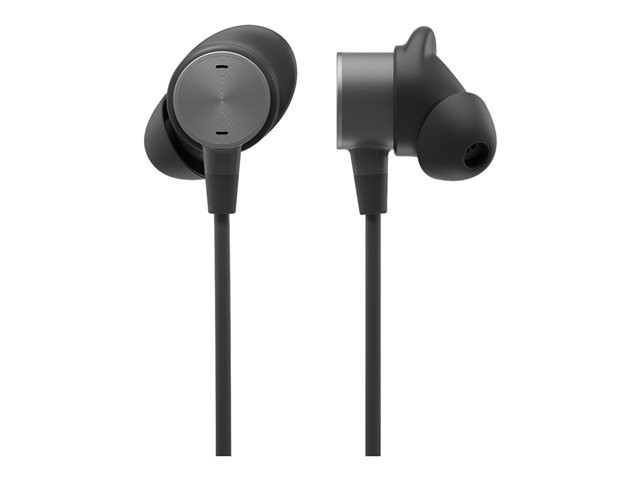 LOGI Zone Wired Earbuds Teams - GRAPHITE