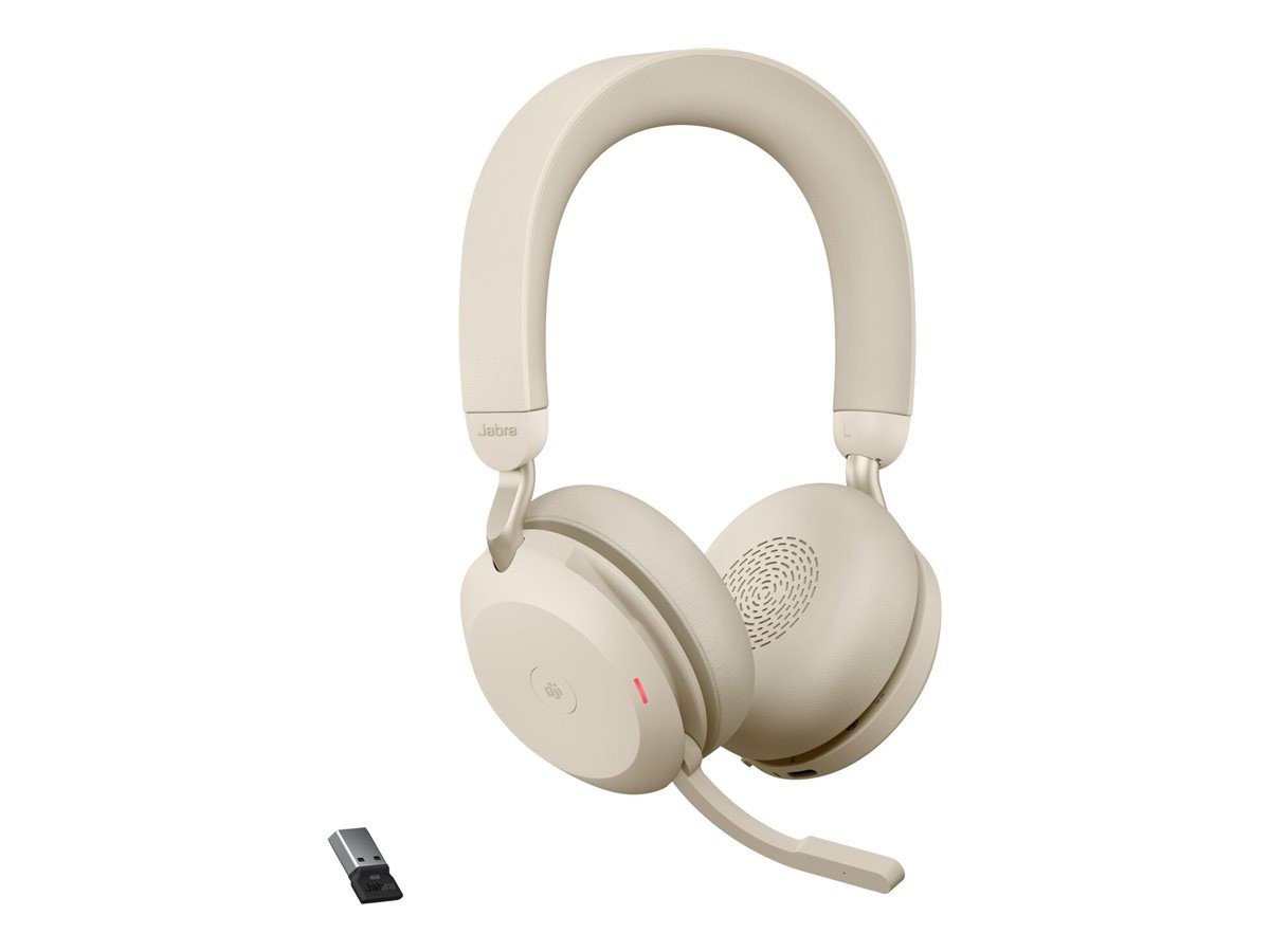 BildeJABRA Evolve2 75 Link380a MS Stereo Beig