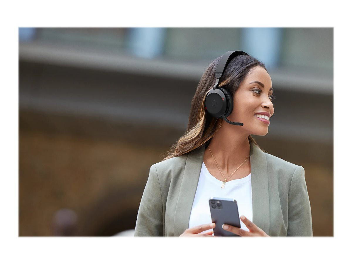 JABRA Evolve2 75 Link380a UC Stereo Blk
