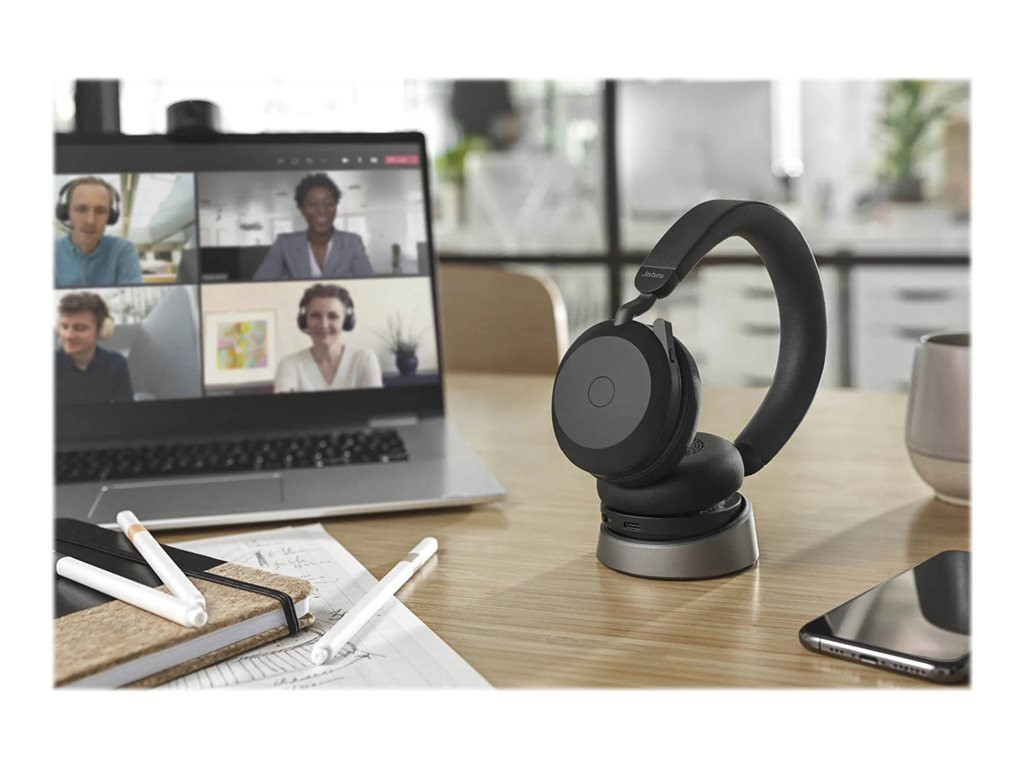 JABRA Evolve2 75 Link380a UC Stereo Blk