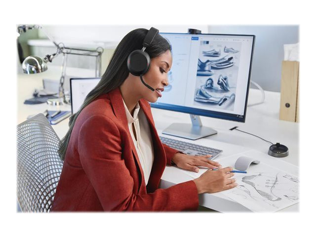 JABRA Evolve2 75 Link380a UC Stereo Blk