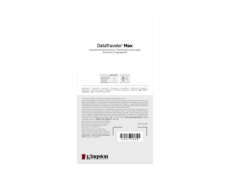 KINGSTON 256GB USB3.2 Gen 2 DataTraveler