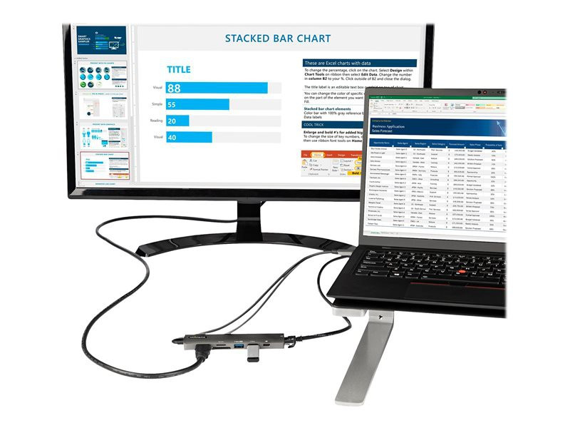 STARTECH USB-C Multiport Adapter 4K