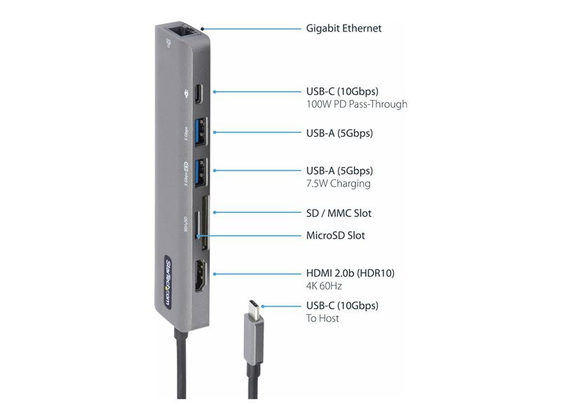 STARTECH USB-C Multiport Adapter 4K