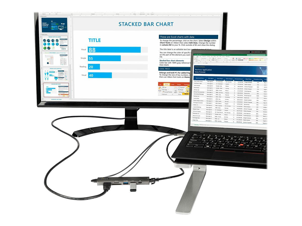 STARTECH USB-C Multiport Adapter 4K