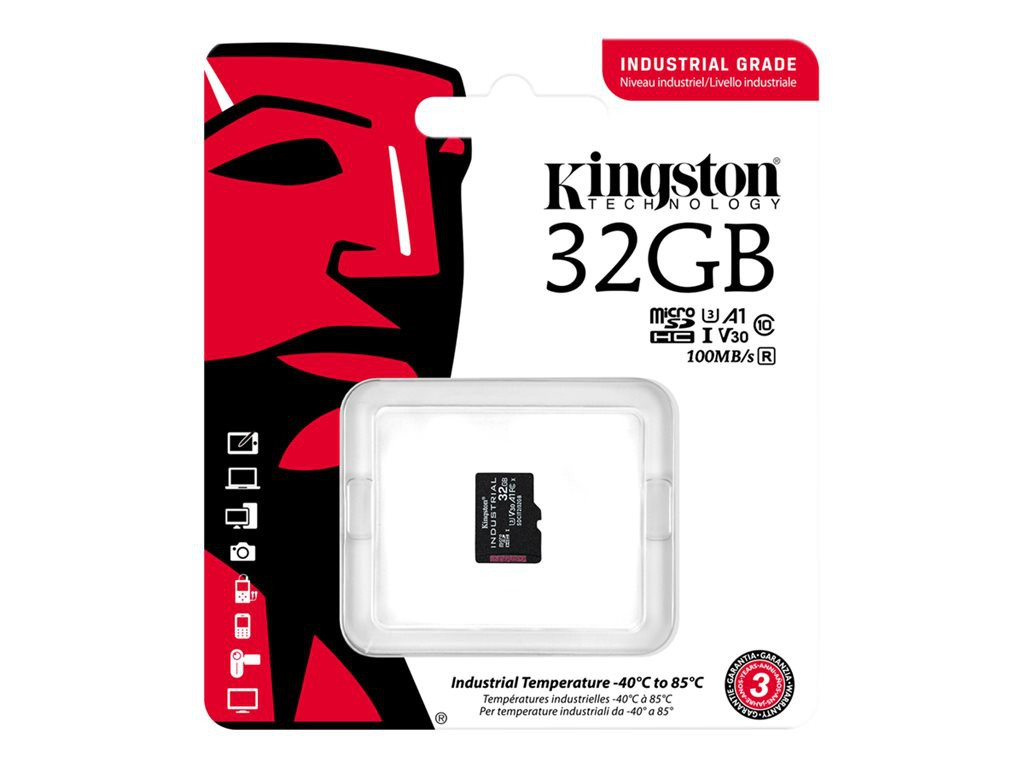 BildeKINGSTON 32GB microSDHC Industrial C10