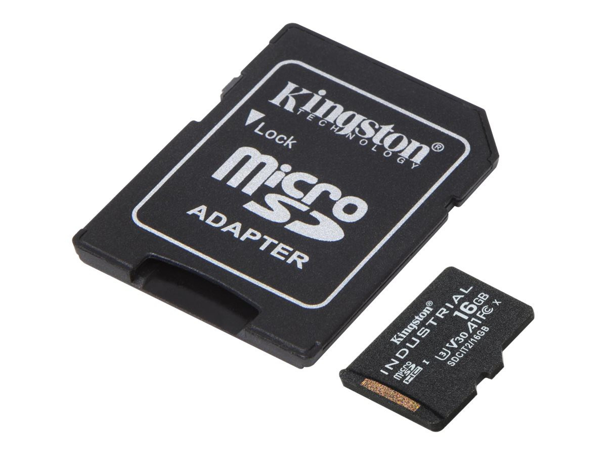 BildeKINGSTON 16GB microSDHC Industrial C10