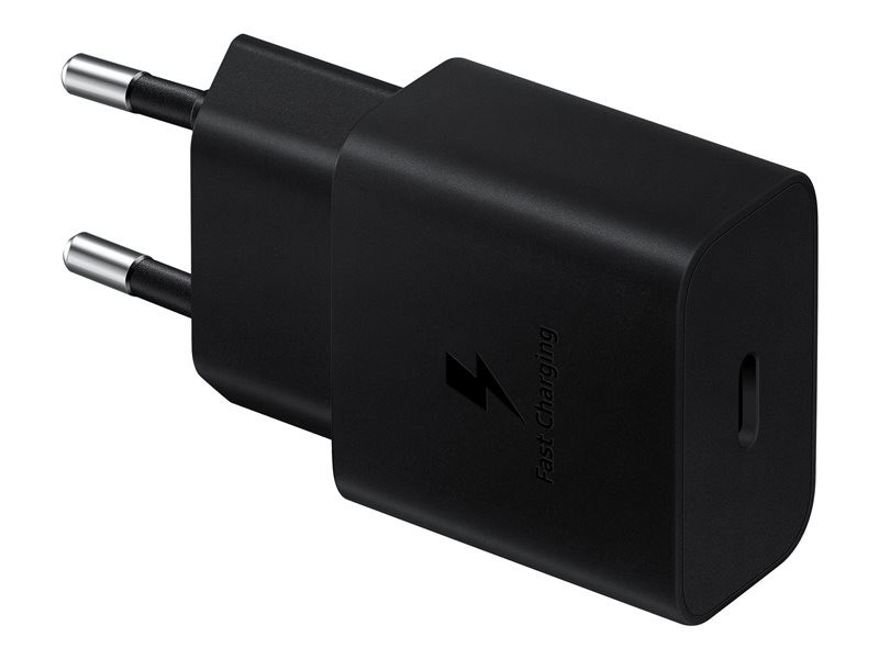 SAMSUNG 15W Adapter USB-C wo cable Black