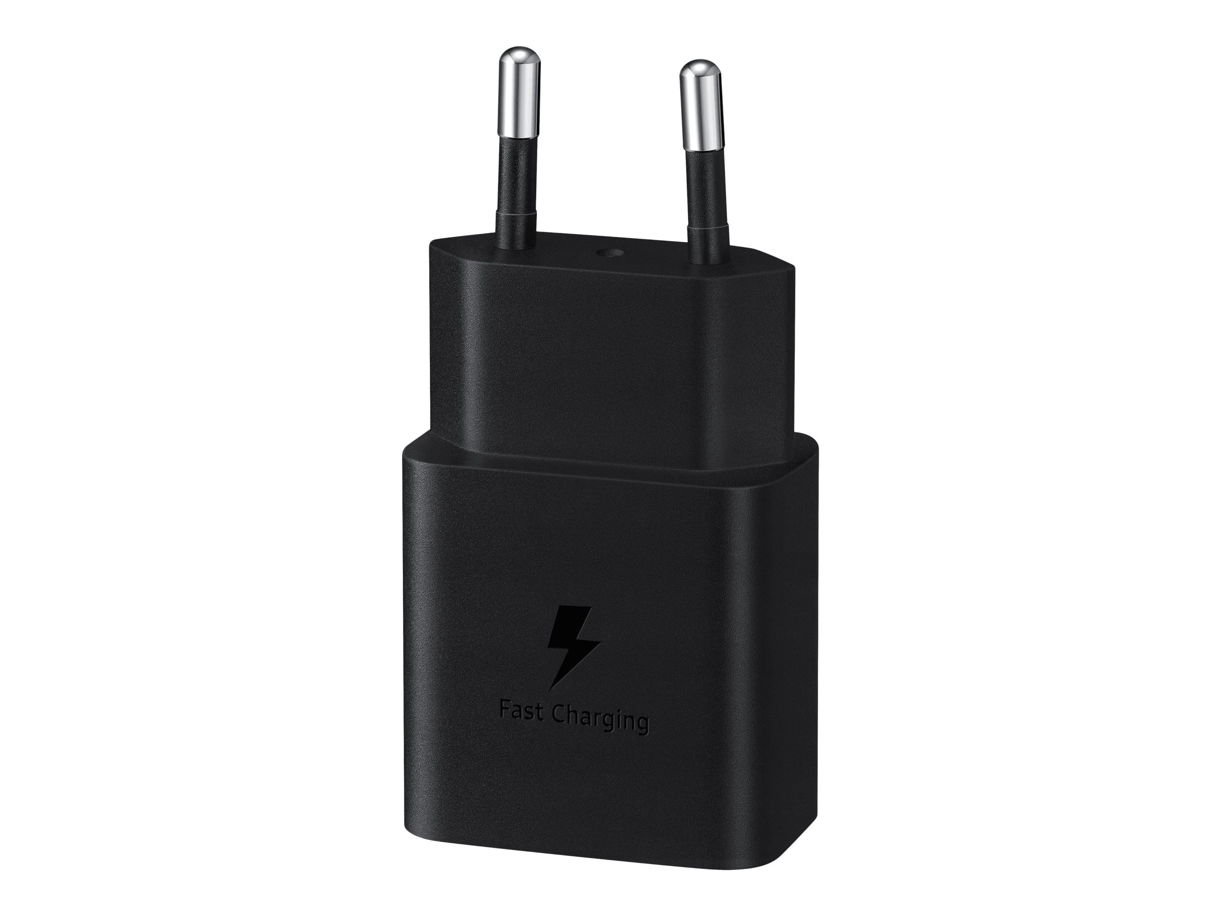 SAMSUNG 15W Adapter incl. Cable Black