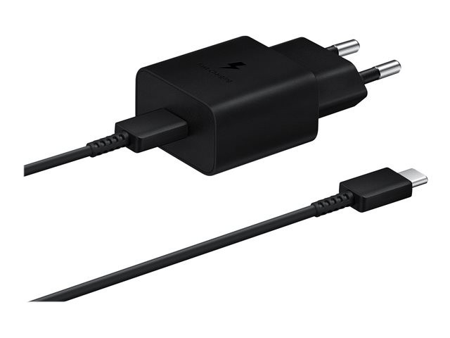 SAMSUNG 15W Adapter incl. Cable Black