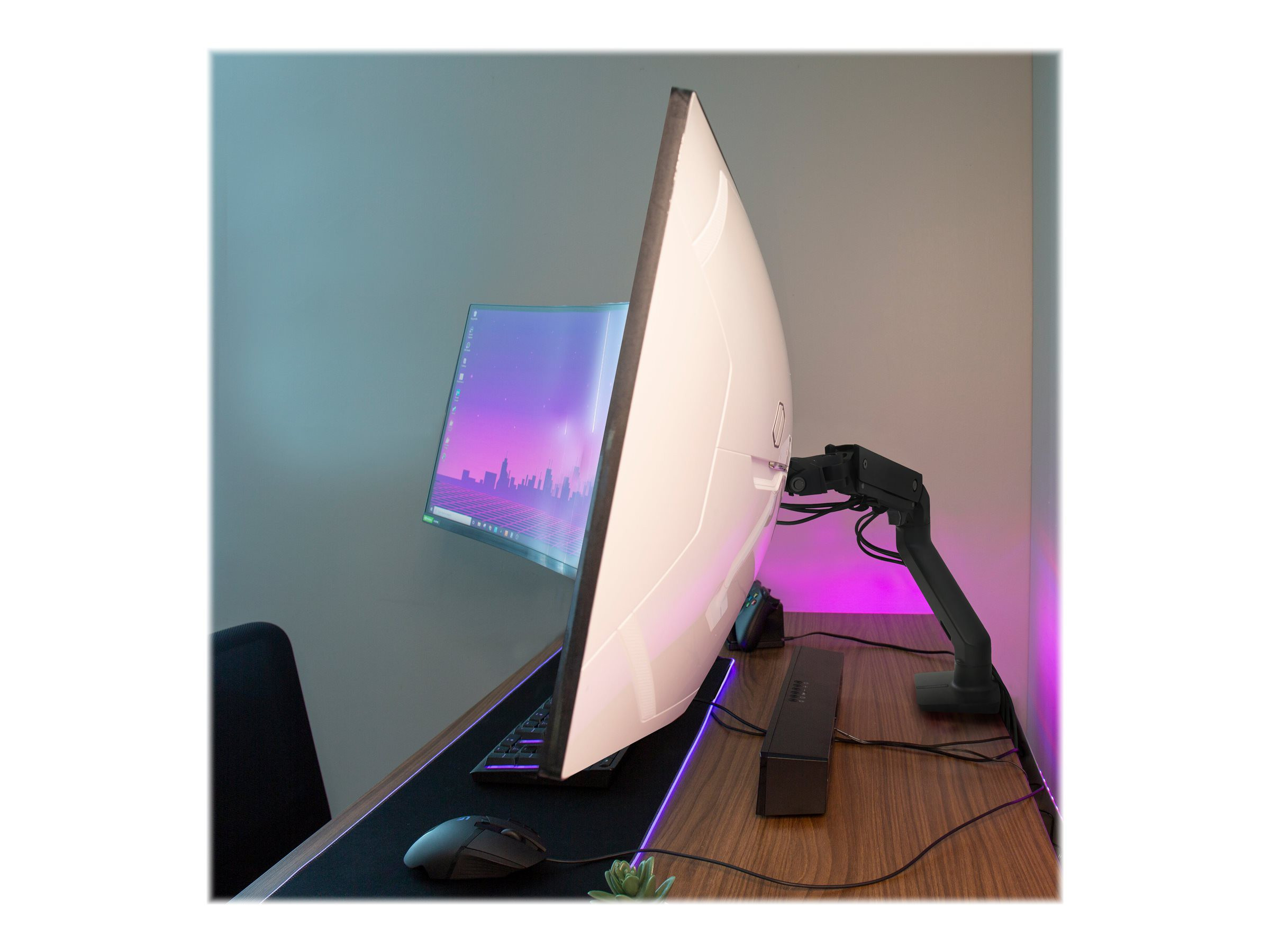 ERGOTRON HX monitor arm with HD monitor