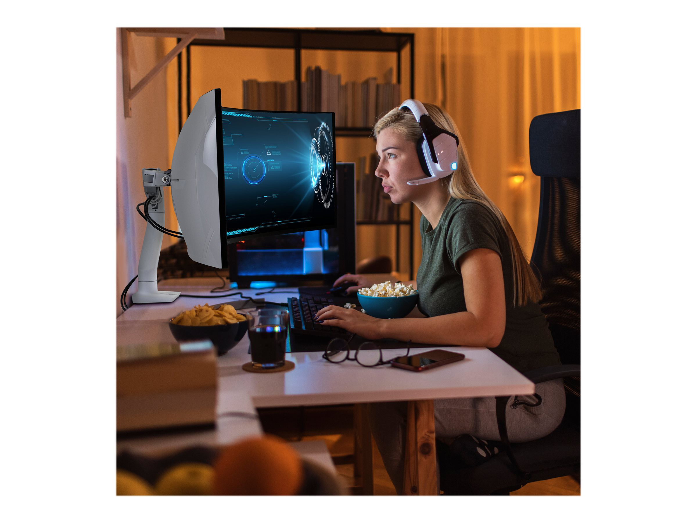 BildeERGOTRON HX monitor arm with HD monitor