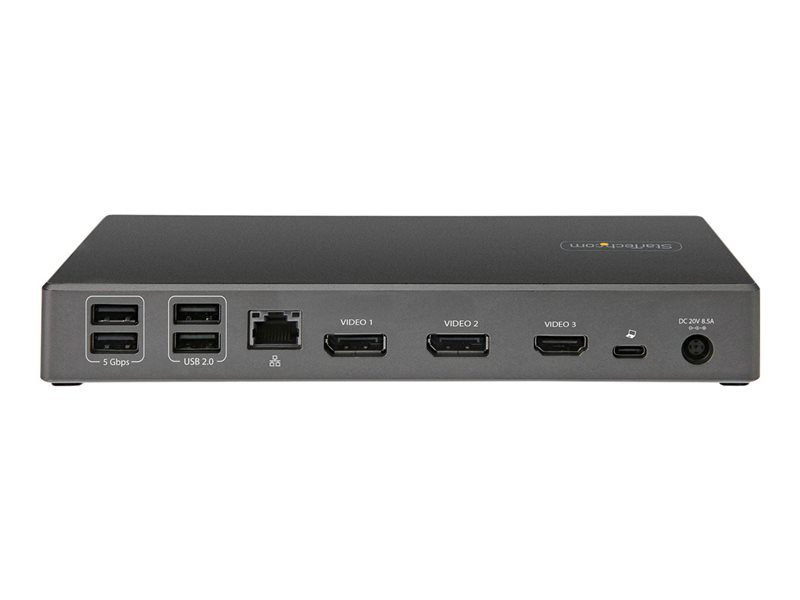 STARTECH Triple 4K USB C Dock 100W PD
