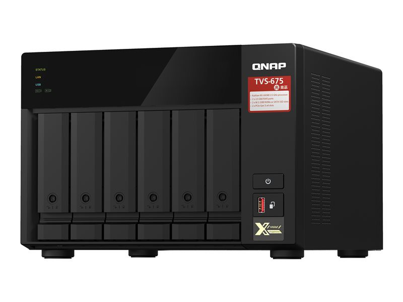 QNAP TVS-675-8G 6-bay NAS