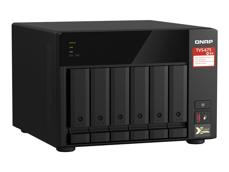 QNAP TVS-675-8G 6-bay NAS