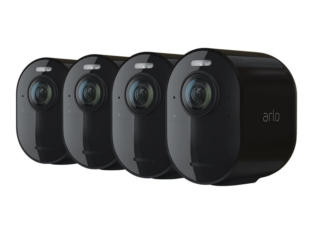 ARLO GEN5 WIRE-FREE 4-CAM KIT BLK 3-M