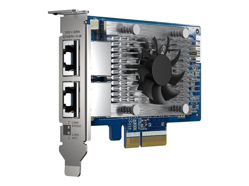BildeQNAP Dual-port 10GBASE-T 10GbE network