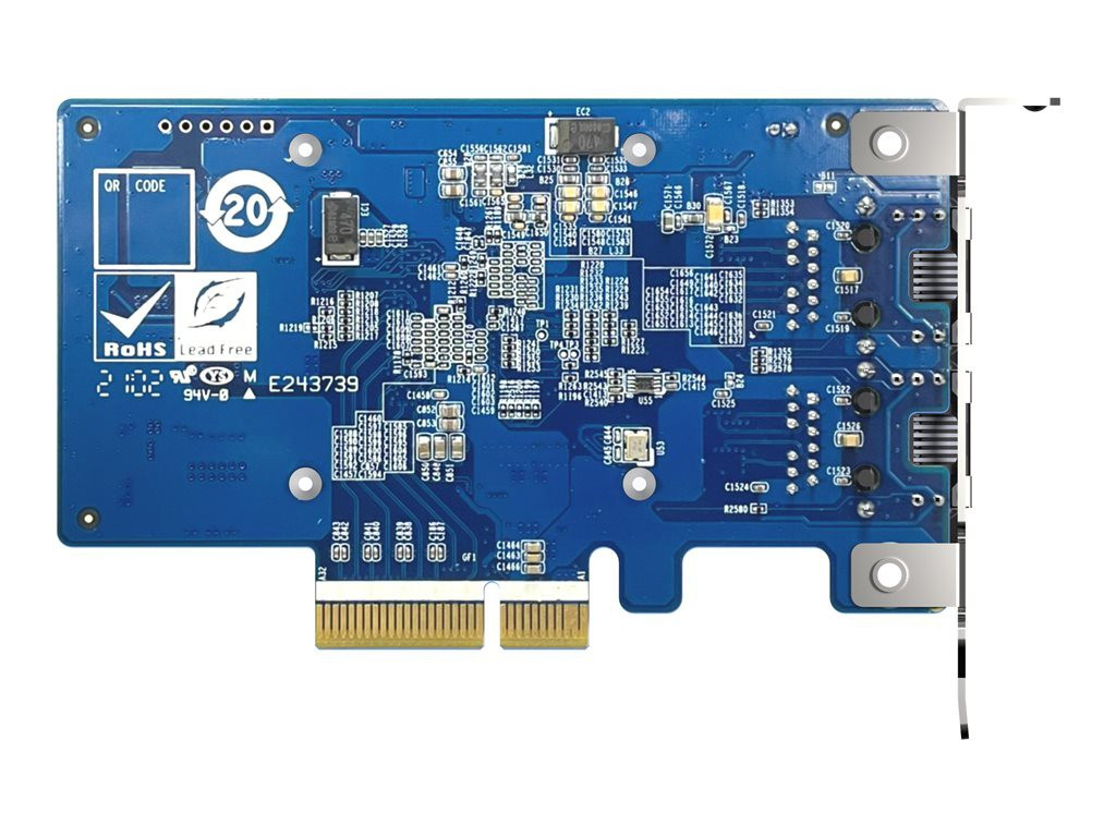 QNAP Dual-port 10GBASE-T 10GbE network