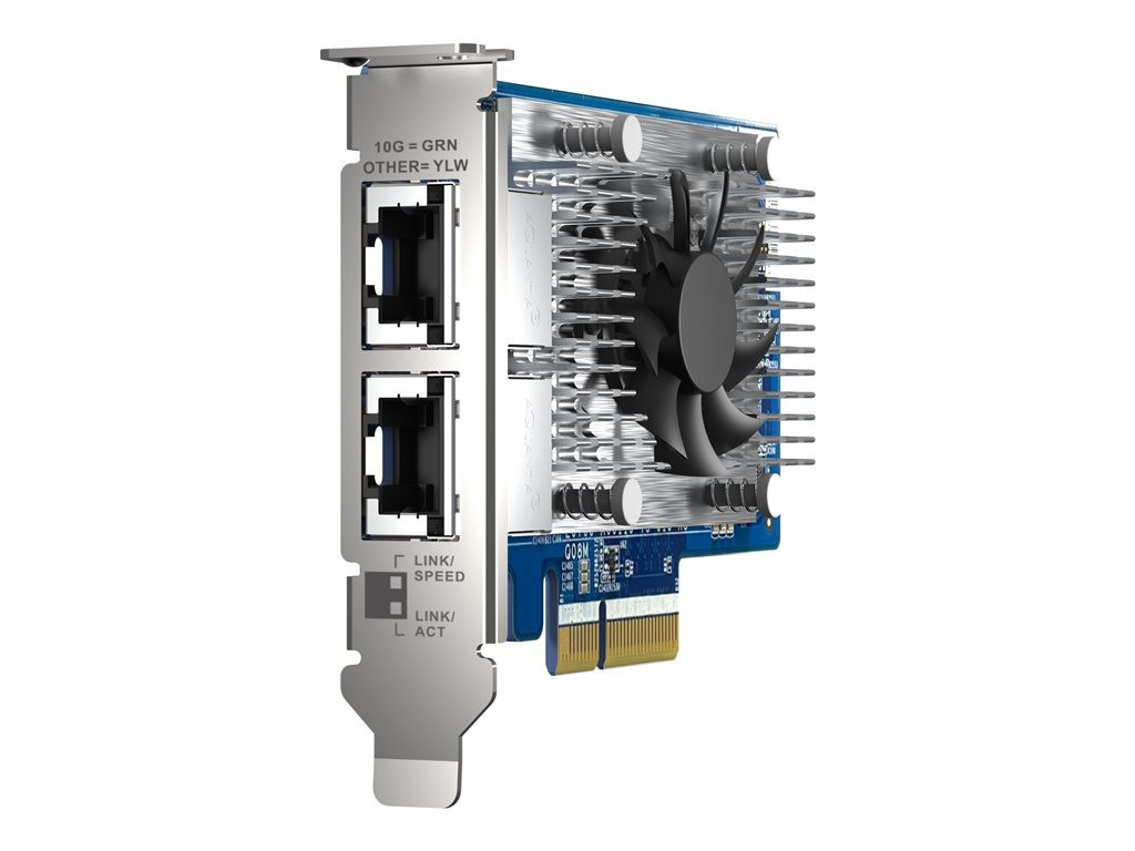QNAP Dual-port 10GBASE-T 10GbE network