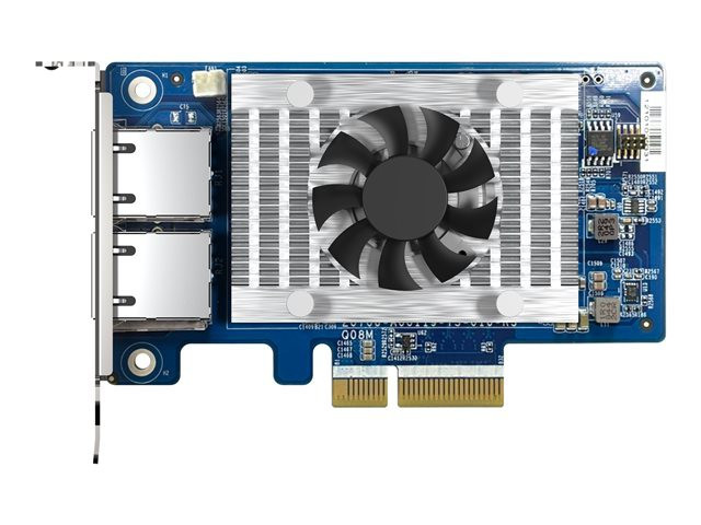 QNAP Dual-port 10GBASE-T 10GbE network