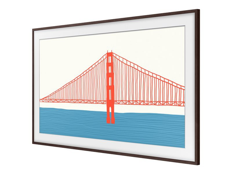 SAMSUNG Frame/Bezel Brown 55inch