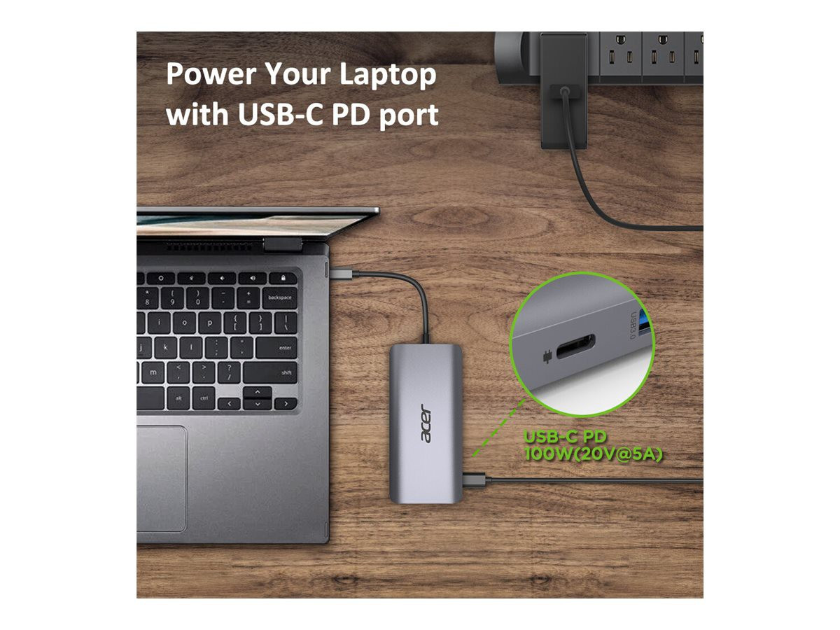 ACER 12-IN-1 TYPE-C DONGLE 2xUSB3.2 2xUS