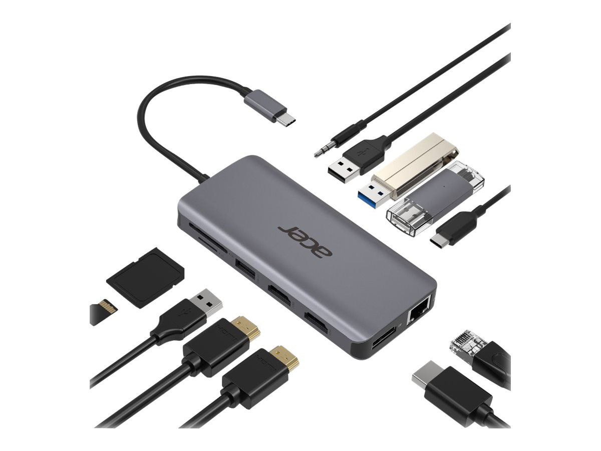 ACER 12-IN-1 TYPE-C DONGLE 2xUSB3.2 2xUS