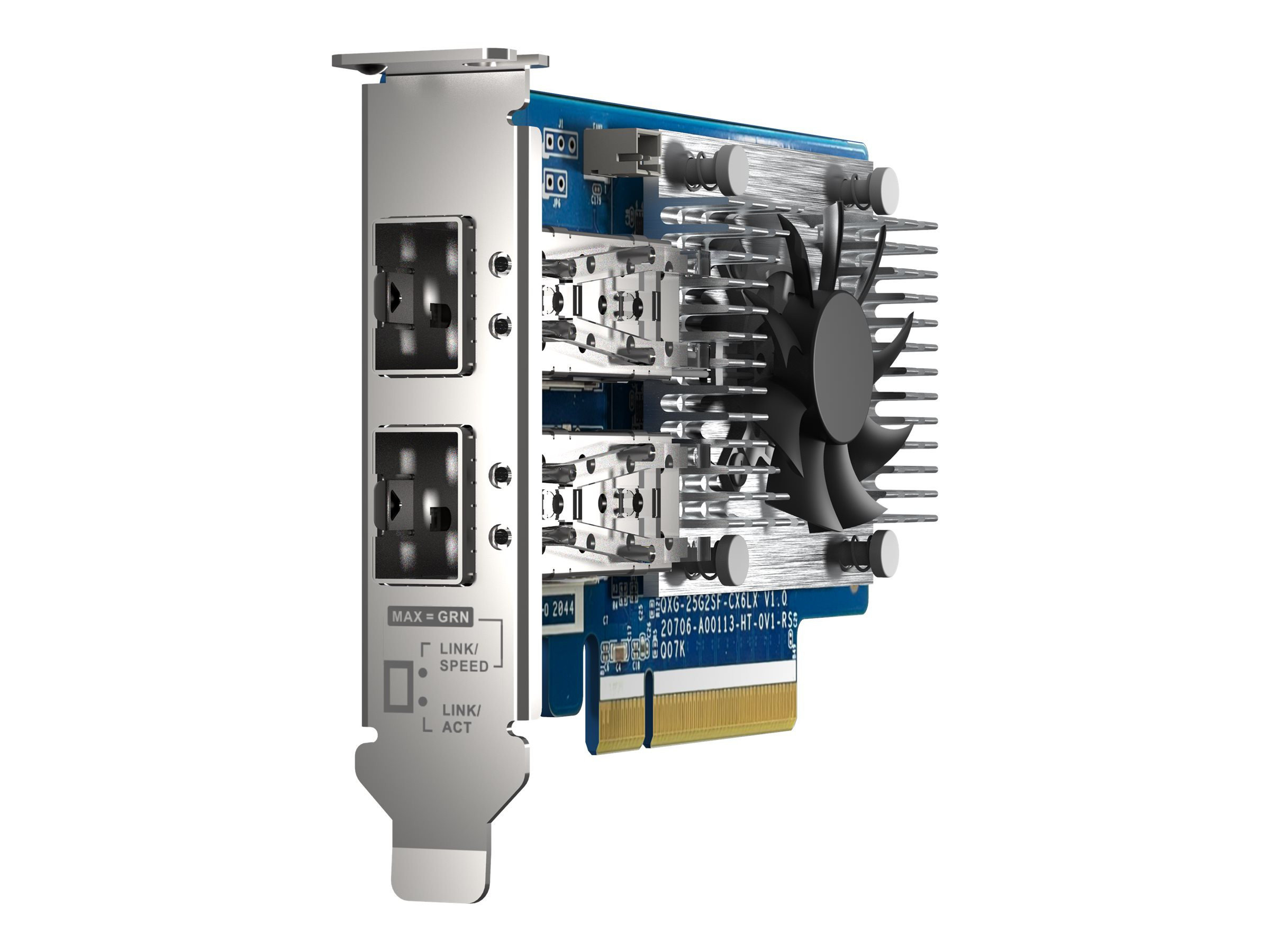 QNAP Dual-port SFP28 25GbE network