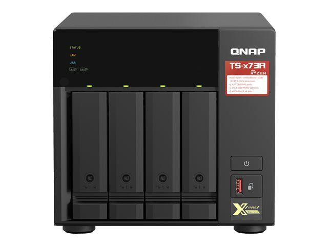 QNAP TS-473A-8G NAS AMD V1500B 8GB
