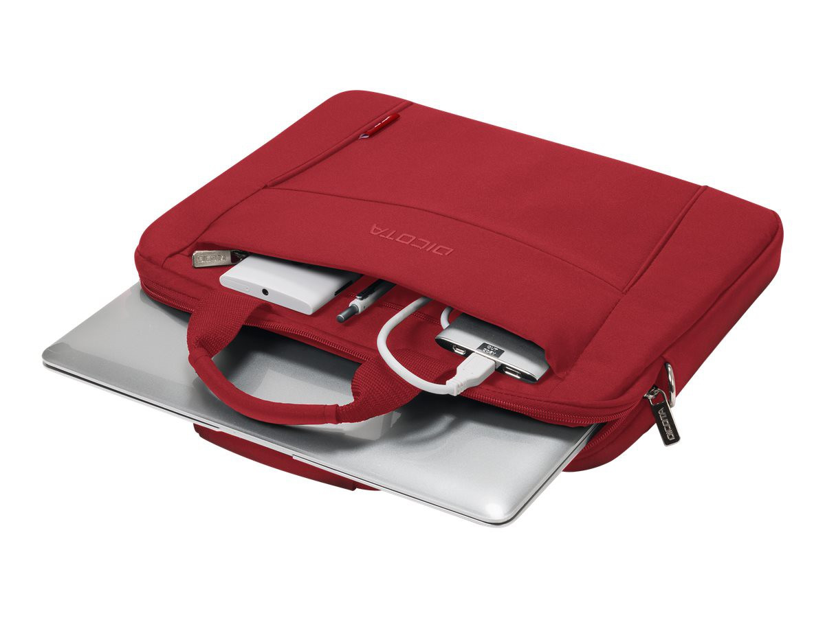 DICOTA Eco Slim Case BASE 13-14.1i Red